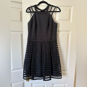 Elegant Black Sleeveless Dress